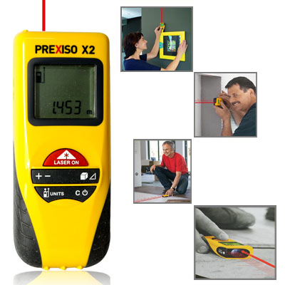 Prexiso X2 Laser Distance Meter(Measurer 98ft/30m)